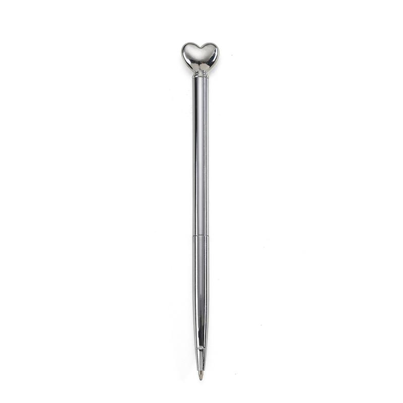 CANETA METAL CORAÇÃO