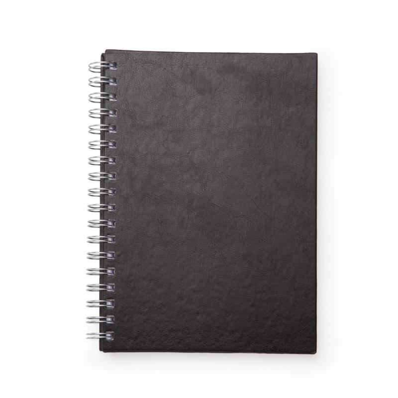 CADERNO DE COURO SINTÉTICO CORES