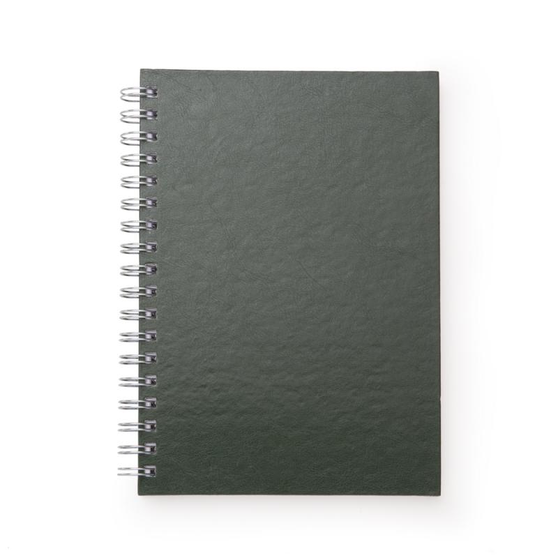 CADERNO DE COURO SINTÉTICO CORES