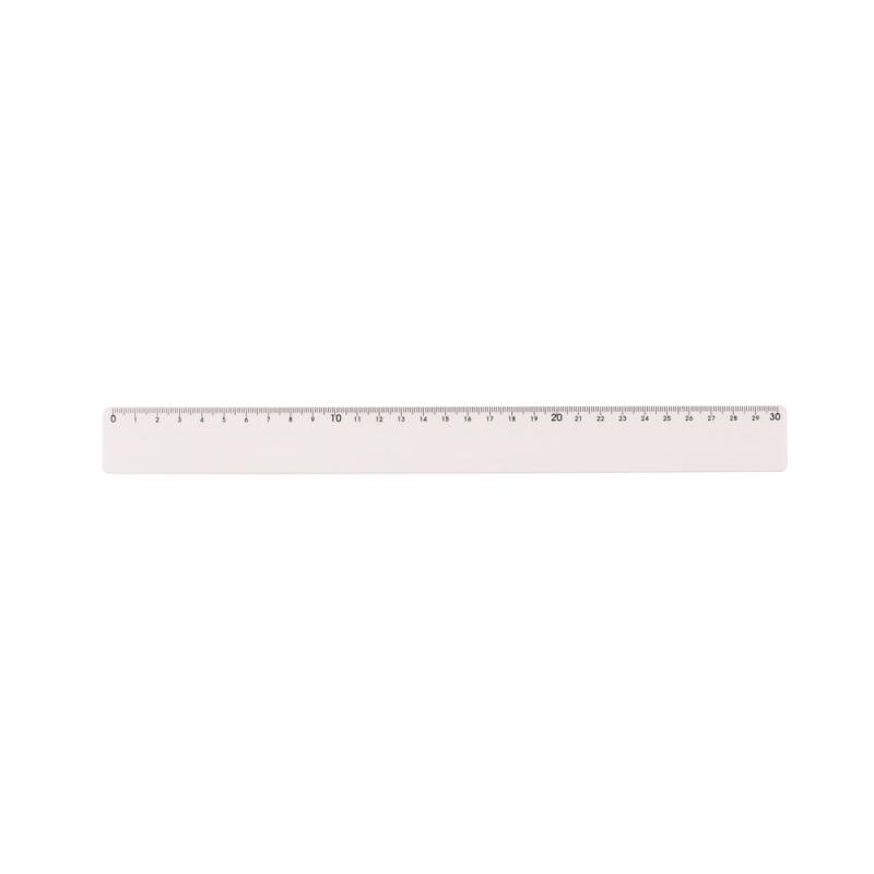 RÉGUA PLÁSTICA 30CM VÁRIAS CORES